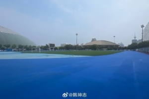 亚博体育-天津奥体中心外场更换草皮跑道，记者：这是津门虎惦记的