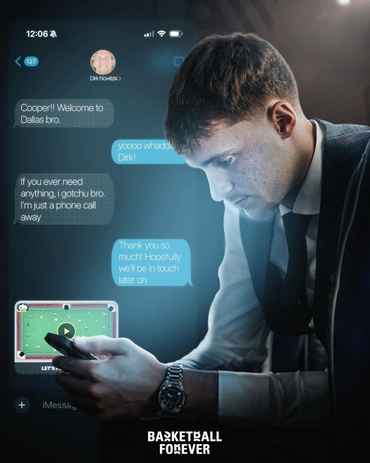 亚博体育-诺维茨基透露：弗拉格加盟独行侠后双方保持短信沟通