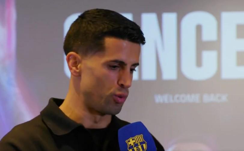 亚博体育-坎塞洛：上一次在巴萨效力时没能赢得冠军，这一次我希望能赢